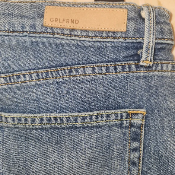 GRLFRND Natalia Jeans High Rise Split Hem Size 30 - Picture 5 of 9